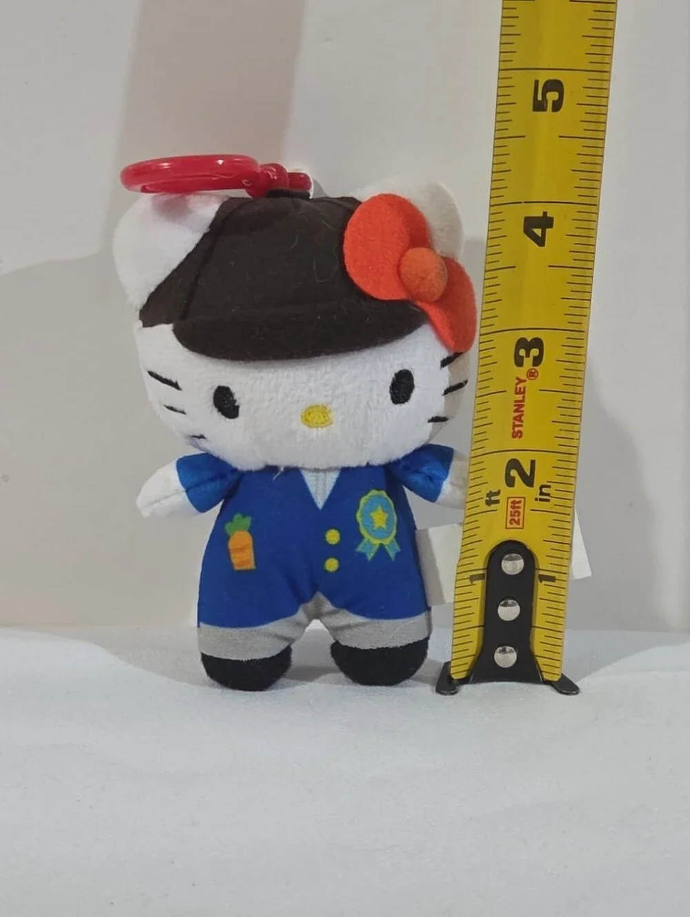Hello Kitty equestrian outfit keychain